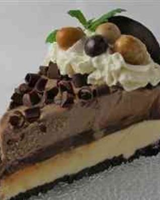 Кофейный торт-мороженое