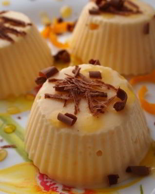 Мандариновое мороженое