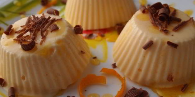 мандариновое мороженое