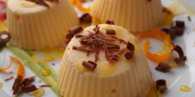 мандариновое мороженое