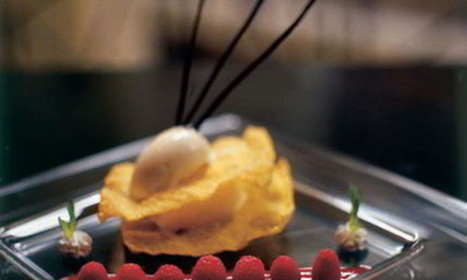 Рецепт миндальное мороженое с тестом для равиоли