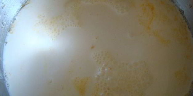 мороженое дуэт банана с апельсином