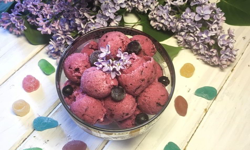 Рецепт мороженое из сирени