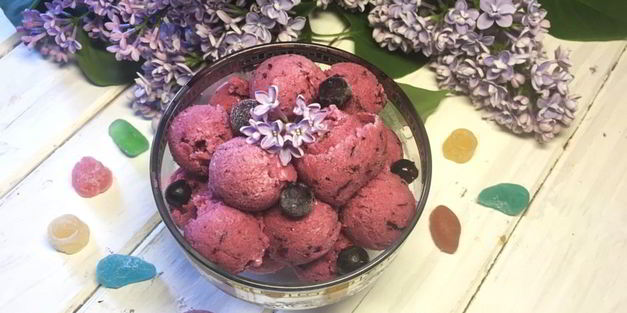 мороженое из сирени