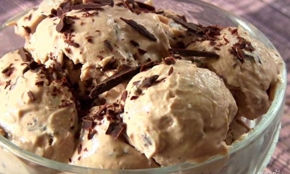 Рецепт мороженое из творога с шоколадом