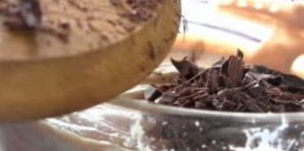 мороженое из творога с шоколадом