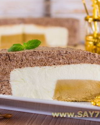 Мороженое кофейно-сливочно-шоколадное