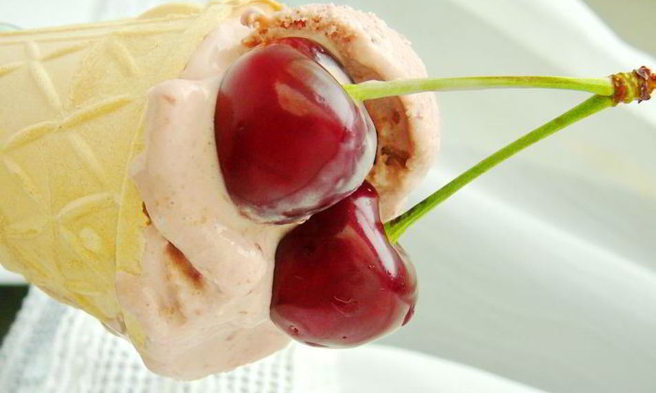 Рецепт мороженое с черешней