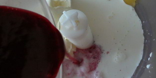 мороженое с черешней