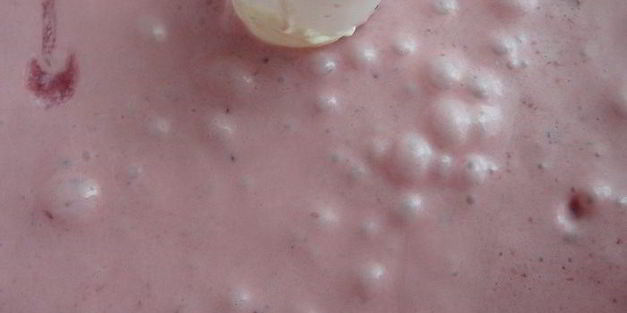 мороженое с черешней