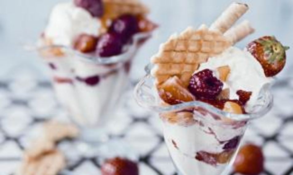 Рецепт мороженое с фруктами