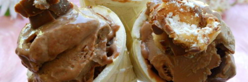 Мороженое шоколадное