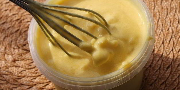 мороженое тропический рай с ананасами