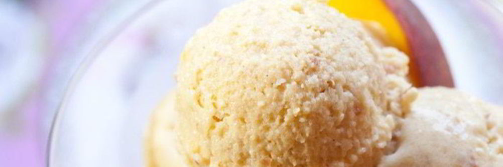 Персиковое мороженое