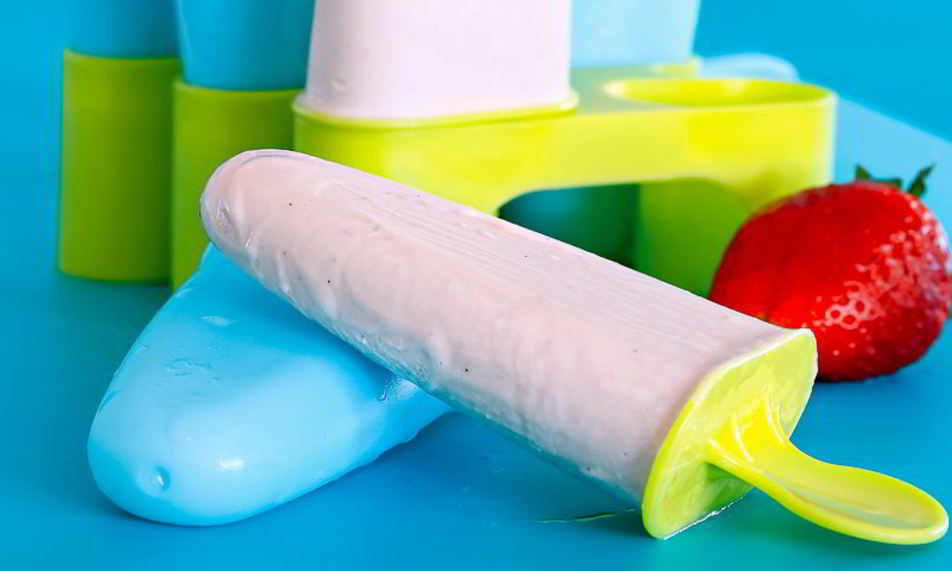 Рецепт простое клубничное мороженое