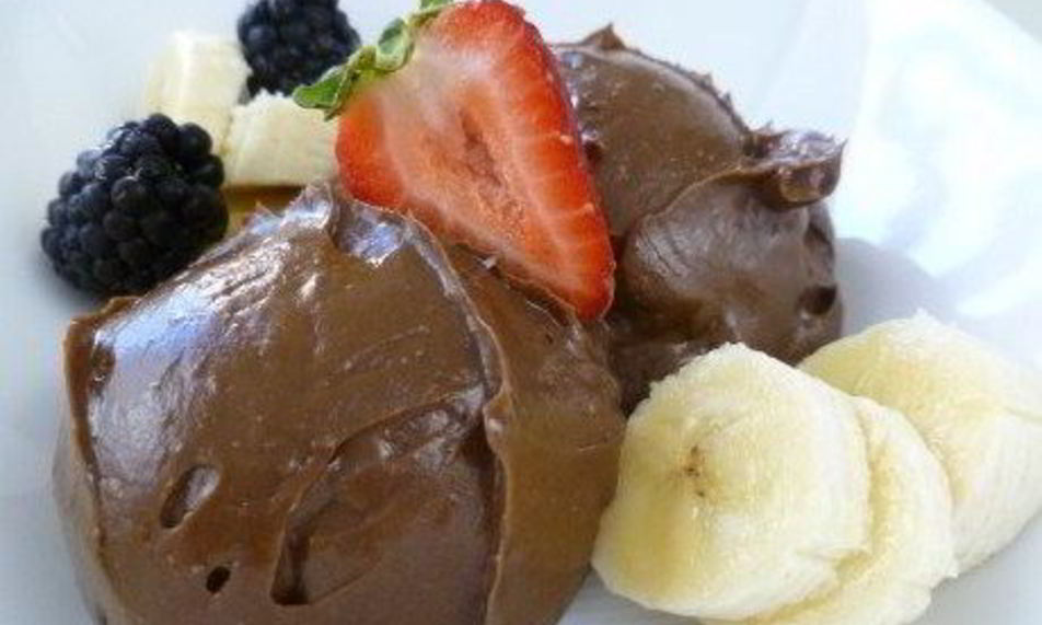 Рецепт шоколадное мороженое из авокадо