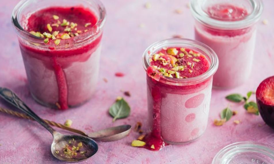 Рецепт сливовое мороженое в стиле болливуда