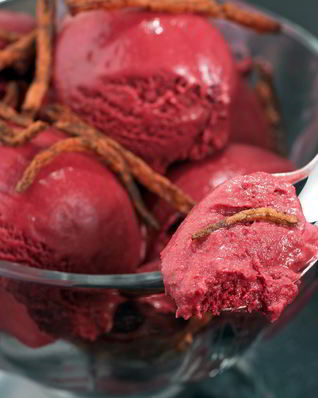 Свекольное мороженое