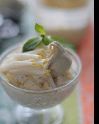 Сырное мороженое