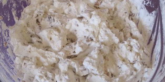 торт-мороженое с безе