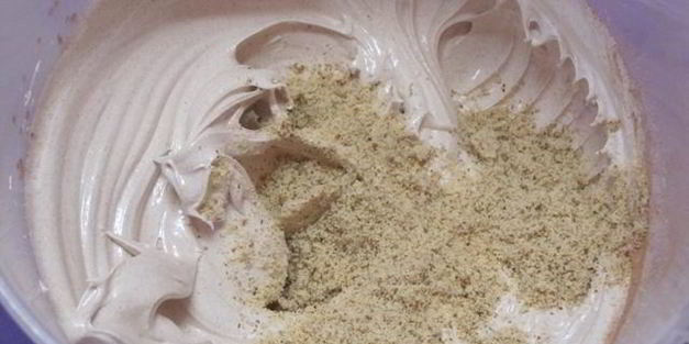 торт-мороженое с безе