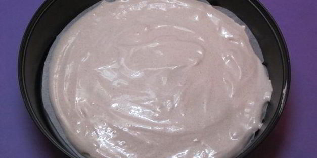 торт-мороженое с безе