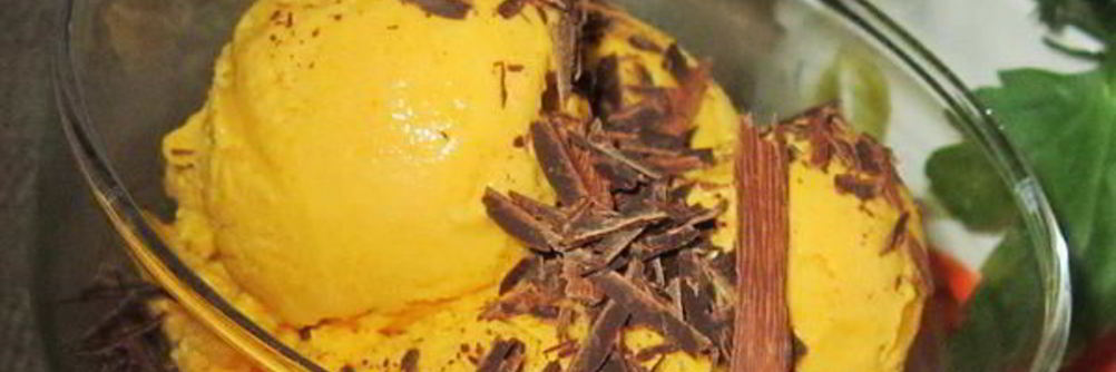 Тыквенное мороженое