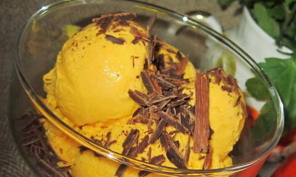 Рецепт тыквенное мороженое