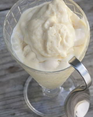 Ванильное мороженое