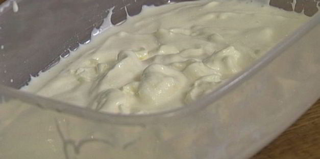 ванильное мороженое