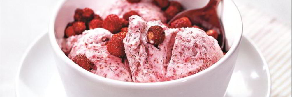 Земляничное мороженое