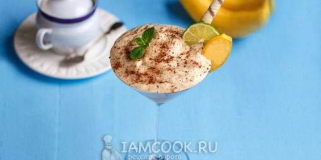 банановый мусс