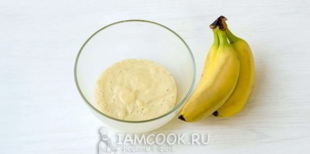 банановый мусс