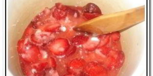 клубничный мусс