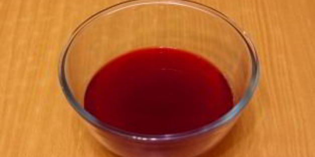 клюквенный мусс