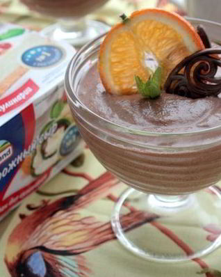Шоколадный мусс