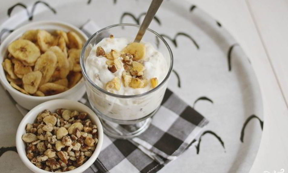 Рецепт творожно-банановый мусс