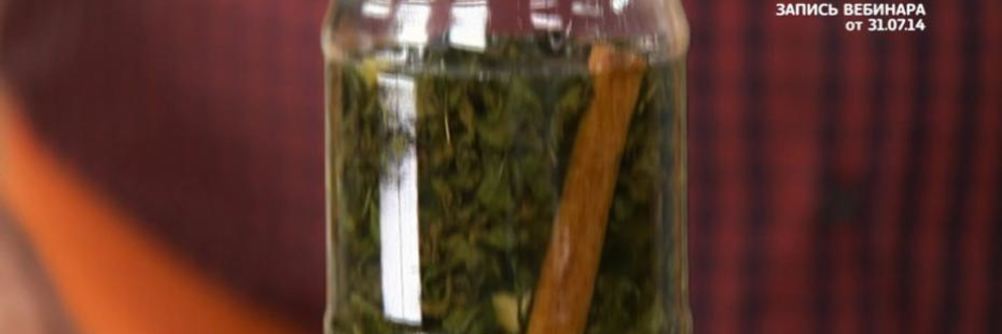 Мятное желе с корицей