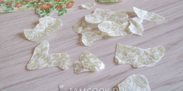 декупаж пасхальных яиц