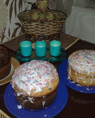 Кулич к пасхе