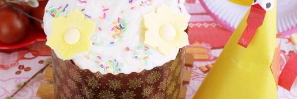 Кулич на французском тесте