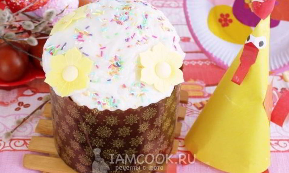 Рецепт кулич на французском тесте