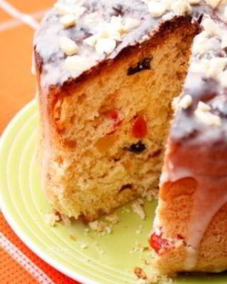 Кулич на желтках