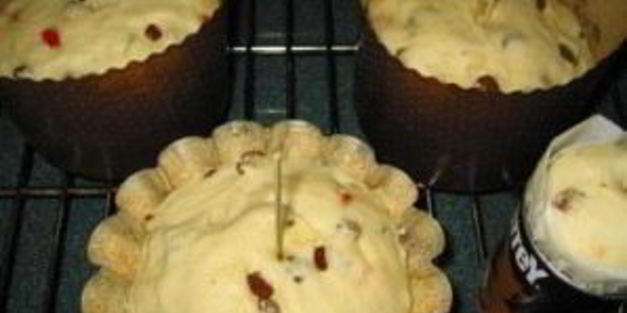 кулич на желтках