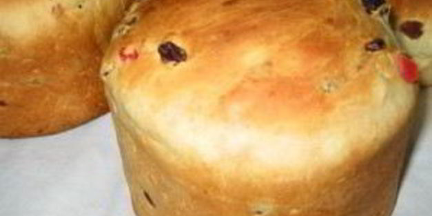 кулич на желтках