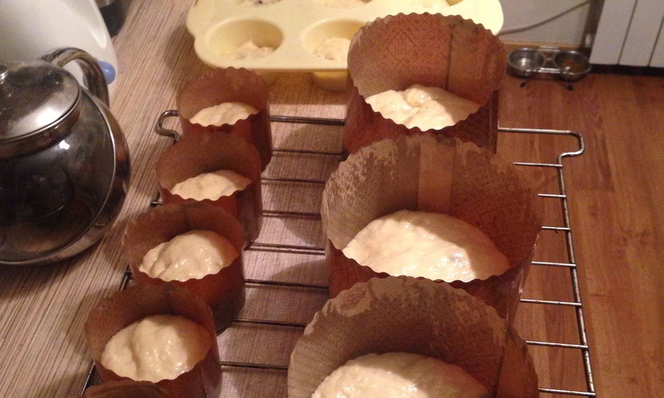 Рецепт кулич пасхальный с изюмом и ванилью