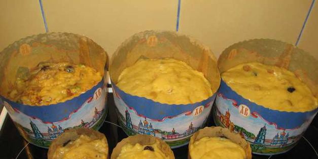 кулич пасхальный