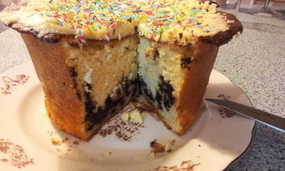 Рецепт кулич с сюрпризом