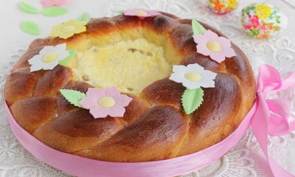 Рецепт кулич с творожной начинкой
