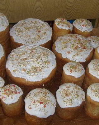 Куличи пасхальные